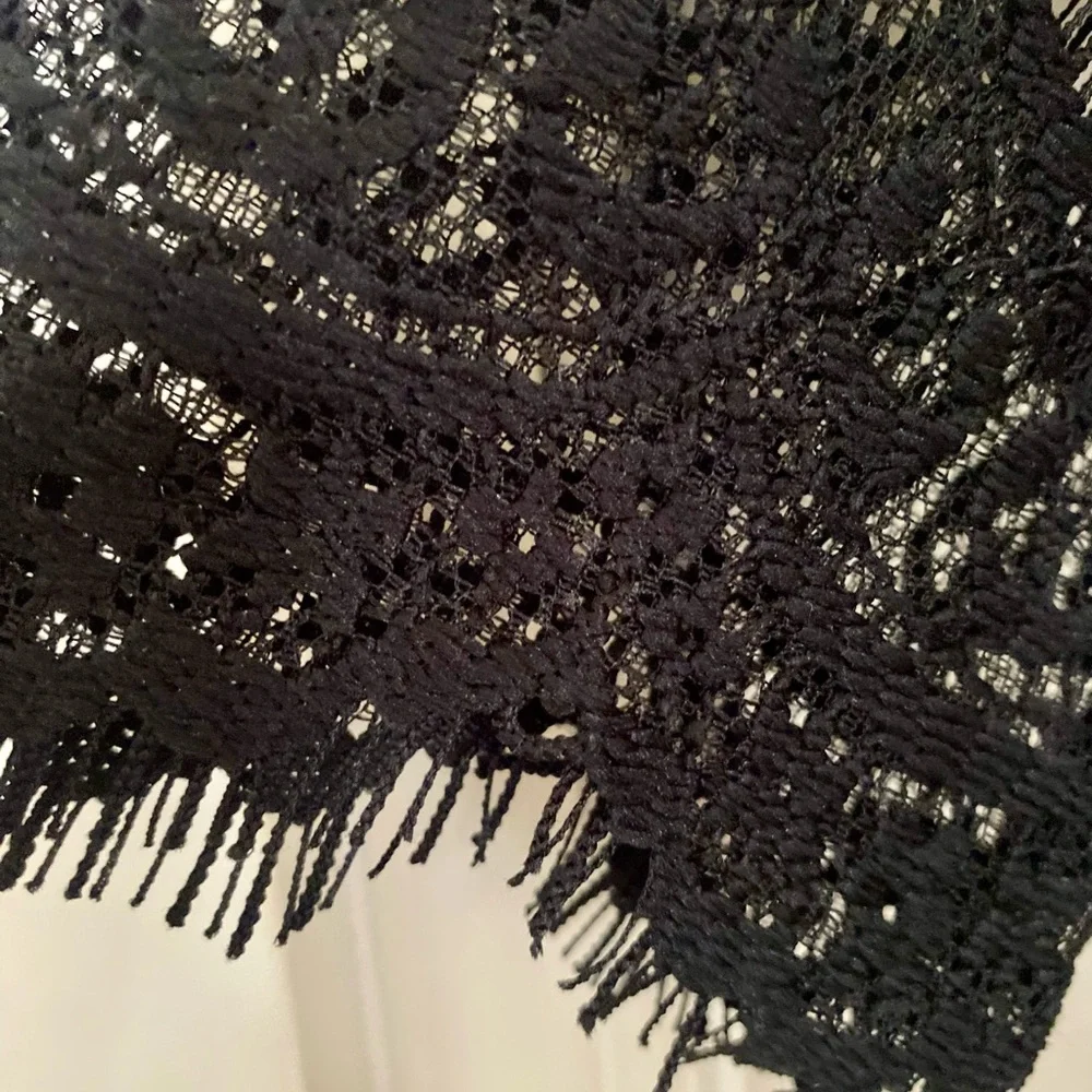 Jessica Howard Black Lace Long Sleeve Dress - Picture 4 of 6